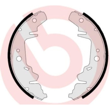 Bremsbackensatz HA CHRYSLER Voyager 07 ESSENTIAL LINE S 11 501