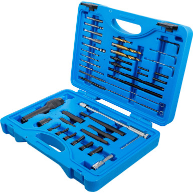 BGS Glühkerzen-Werkzeug und Gewinde-Reparatur-Satz | M8, M10 | 41-tlg | 9565