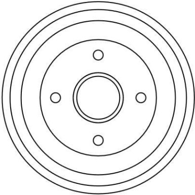 Bremstrommel | FORD Focus 98-07 | DB4275