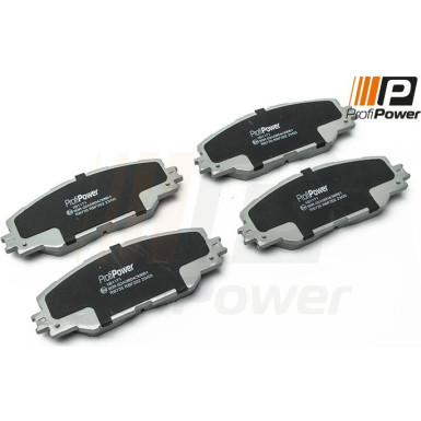 PROFIPOWER Bremsbelagsatz, Scheibenbremse 1B1171