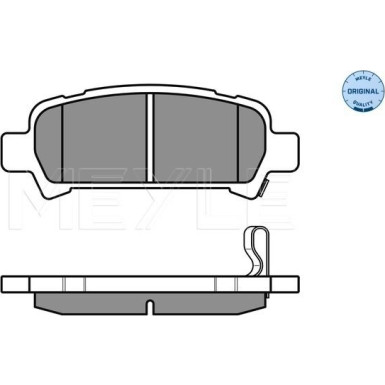 Bremsbelagsatz Subaru T. Forester/Impreza 97- Mit Sensor | 025 235 7214/W