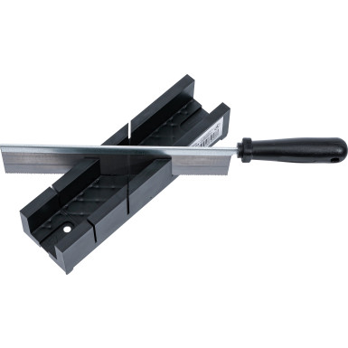 BGS Kunststoff-Gehrungslade 245 x 65 x 48 mm mit Feinsäge BGS Do it yourself 50850