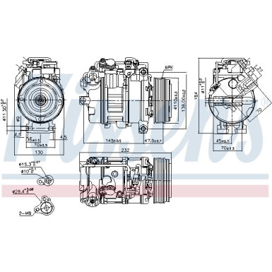 Kompressor PKW BMW 3 (E90) 05 FIRST FIT 890628