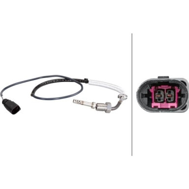 HELLA Sensor, Abgastemperatur | 6PT 010 376-231