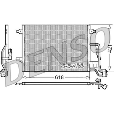 DENSO Klimaanlagenkühler DCN32018