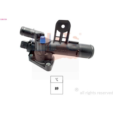 Thermostat, Kühlmittel Made in Italy - OE Equivalent 1.880.704