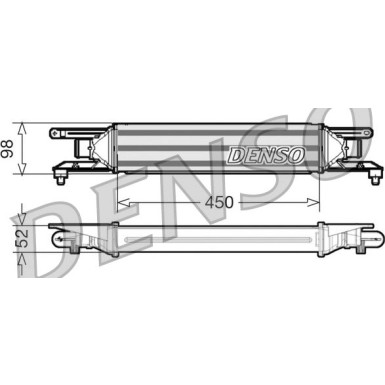 Denso | Druckluftkühler DIT01001 Denso | Druckluftkühler DIT01001