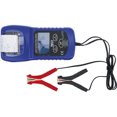 BGS Digitaler Batterie- und Ladesystem-Tester | mit Drucker | 2133