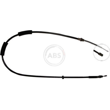 A.B.S. Handbremsseil Seilzug Festellbremse K10715
