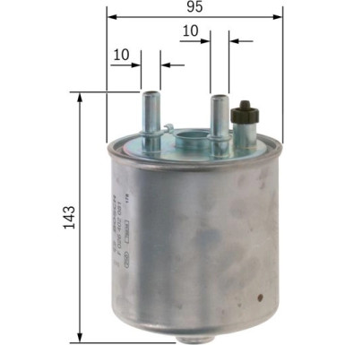 Kraftstofffilter | RENAULT Kangoo | F 026 402 081