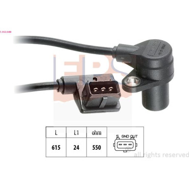 EPS Impulssensor 1.953.049 Made in Italy - OE Equivalent