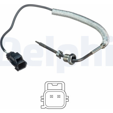 DELPHI Sensor, Abgastemperatur DELPHI Sensor, Abgastemperatur