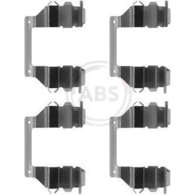 A.B.S. Zubehör, Bremsbeläge 1103Q A.B.S. Zubehör, Bremsbeläge 1103Q
