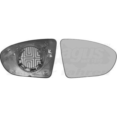 Spiegelglas, Außenspiegel Nissan Qashqai konvex OE 96365-JD11A HAGUS 3388838 Spiegelglas, Außenspiegel Nissan Qashqai konvex OE 96365-JD11A HAGUS 3388838