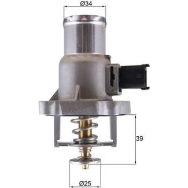 Kennfeldthermostat OPEL Astra G/H 98-14 BEHR TM 55 105