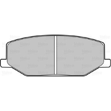 VALEO Bremsbeläge 598021 VALEO Bremsbeläge 598021