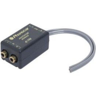 Phonocar Interface zur Umwandung des Audiosignals | verstärkt auf vorverstärkt | 04196