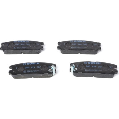 Bremsklötze | OPEL,ISUZU | 0 986 424 367 Bremsklötze | OPEL,ISUZU | 0 986 424 367