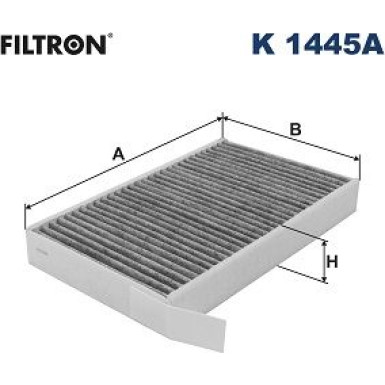 FILTRON Filter, Innenraumluft K 1445A FILTRON Filter, Innenraumluft K 1445A