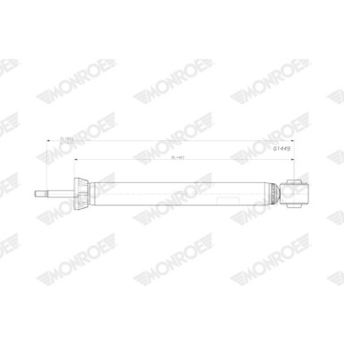 MONROE ORIGINAL HA li/re | BMW 1 19 | G1449