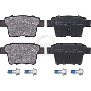 A.B.S. Bremsbeläge 37489