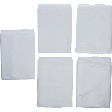 BGS Abdeckfolien-Satz HDPE transparent 4 x 5 m 20 m² 5-tlg BGS Do it yourself 71031