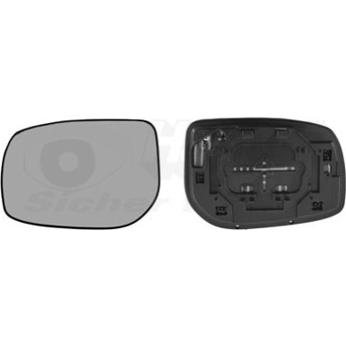 VAN WEZEL Spiegelglas, Außenspiegel 5432837 HAGUS