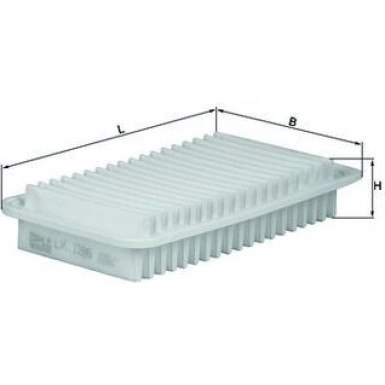 MAHLE Luftfilter | LX 1286