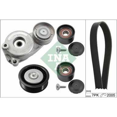 INA Keilrippenriemensatz 529 0168 10 INA Keilrippenriemensatz 529 0168 10