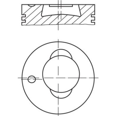 MAHLE ORIGINAL Kolben | 0038300