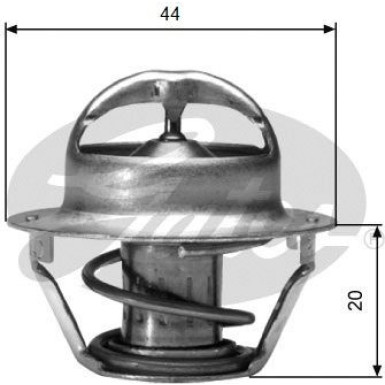 Gates Thermostat | NISSAN Micra 1.0 | TH03088G1 Gates Thermostat | NISSAN Micra 1.0 | TH03088G1