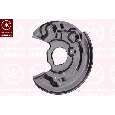 BREMSANKERBLECH H L D:272 | SKODA YETI 09-/VW BEETLE 11-/EOS 06-15/GOLF IV CAB 11-/SCIRO | 9515878