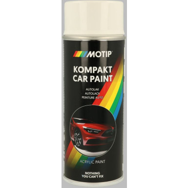 MoTip Autolack Acryl Kompakt weiß-grau 400ml | 45716