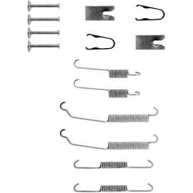 TRW Zubehör, Bremsbacken SFK307
