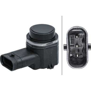 HELLA Sensor, Einparkhilfe | 6PX 358 141-531