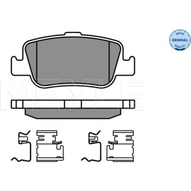 Bremsbelagsatz Toyota T. Auris 06- Mit Sensor | 025 246 6415/W