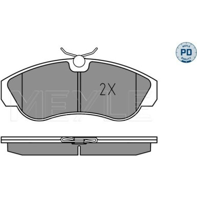 MEYLE Bremsbeläge MEYLE Bremsbeläge