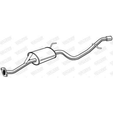 65 / Auspufftopf Hinten | HONDA LOGO (GA3) 1.3 99 - 02 | 22919 65 / Auspufftopf Hinten | HONDA LOGO (GA3) 1.3 99 - 02 | 22919