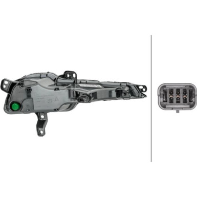 BLINKLEUCHTE HELLA | PEUGEOT 308 13-21 | 2BA 013 163-011 BLINKLEUCHTE HELLA | PEUGEOT 308 13-21 | 2BA 013 163-011