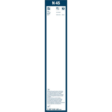 BOSCH | Wischerblatt N45 | NKW | 3397018145