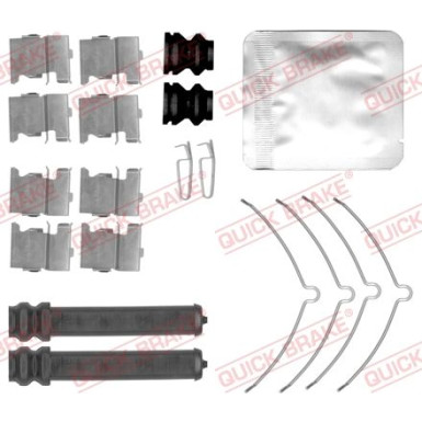 QUICK BRAKE Zubehörsatz, Scheibenbremsbelag 109-0169