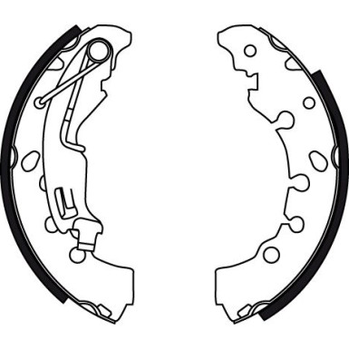 10 461 016 Bremsbacken | OPEL Corsa,FIAT Grande Punto 05 | GS8720