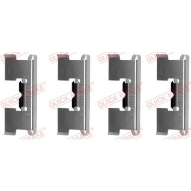 391-1017 Montagesatz f.Bremsklötze | HONDA Accord,Civic,SUZ Swift 82 | 109-1017