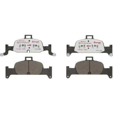 BREMBO Bremsklötze Xtra VA AUDI A4, A5, Q5 15 XTRA LINE P 85 164X