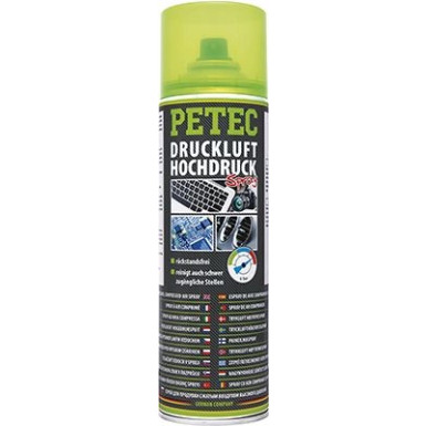 Petec Druckluft Hochdruck Spray 400ml DRUCKLUFT SPRAY, HOCHDRUCK 72150