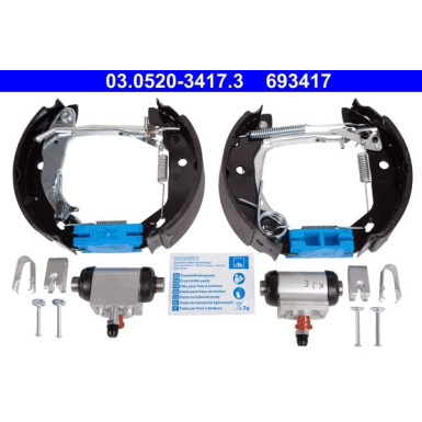 Bremsbackensatz Original ATE TopKit 03.0520-3417.3 Bremsbackensatz Original ATE TopKit 03.0520-3417.3