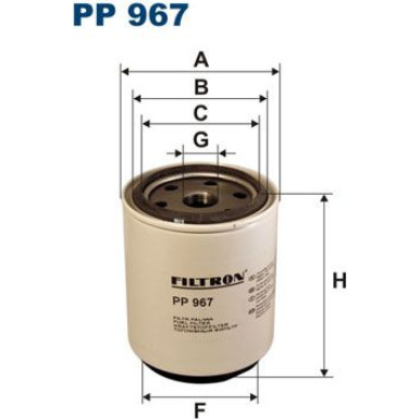 FILTRON Kraftstofffilter FILTRON Kraftstofffilter