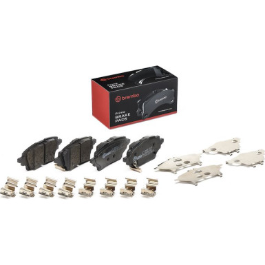 BREMBO Bremsklötze HA SUZUKI Swace TOYOTA Corolla 18 PRIME LINE P 83 178