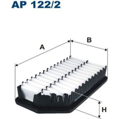 FILTRON Luftfilter | AP 122/2