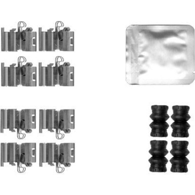 ZUBEHÖRSATZ, SCHEIBENBREMSBELAG | 82561200